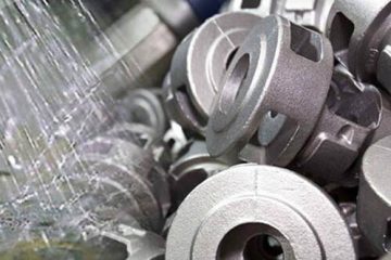 China Hanryk factory bead blasting finishing process China Hanryk factory bead blasting finishing process